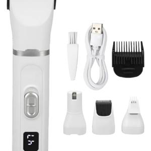 Maquina De Motilar Mascotas Canina Gatos Perros Recarga 4en1